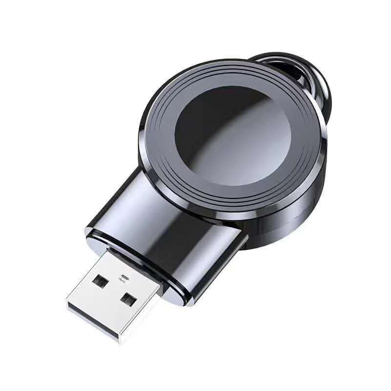 Chargeur sans fil USB portable à charge rapide.