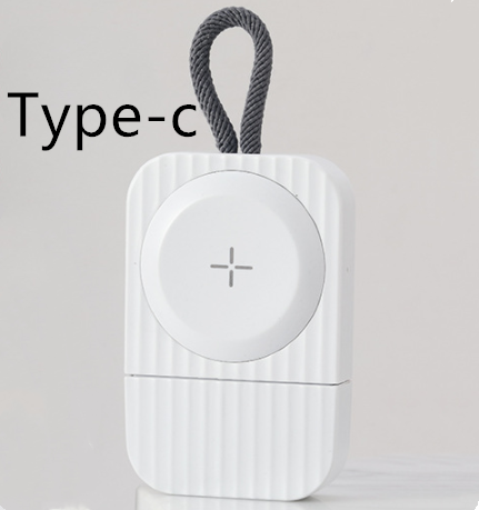 Chargeur sans fil USB portable à charge rapide.