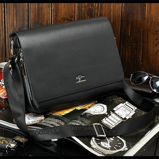 Beau Sac Messager Pour Hommes En Cuir Vintage