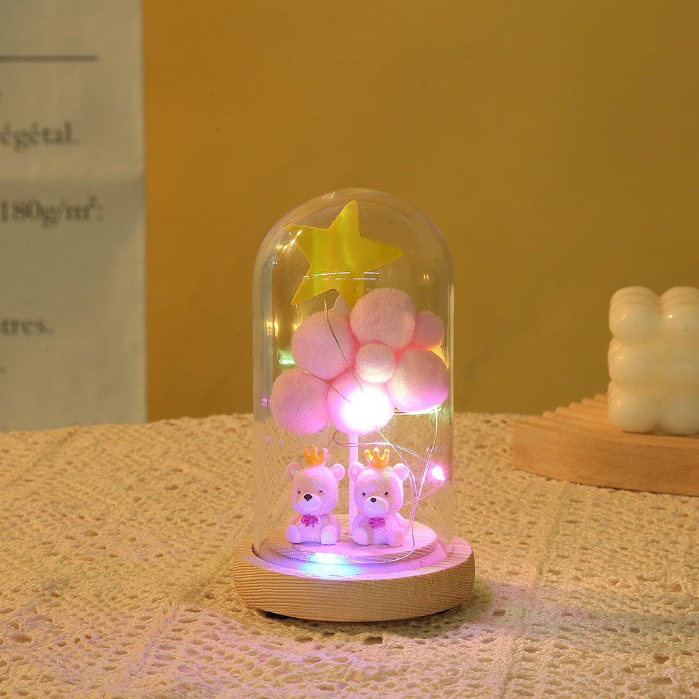 Fond de buche en verre Artisanat Lumières LED