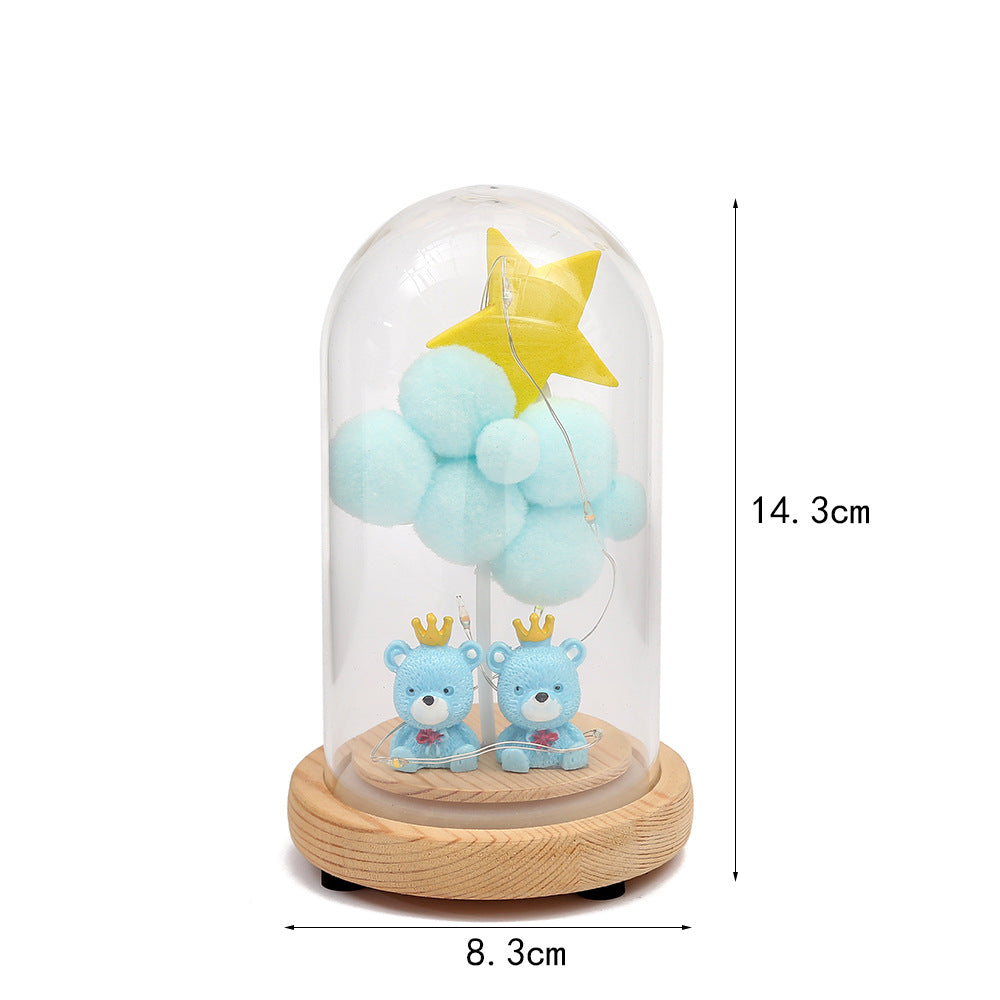 Fond de buche en verre Artisanat Lumières LED