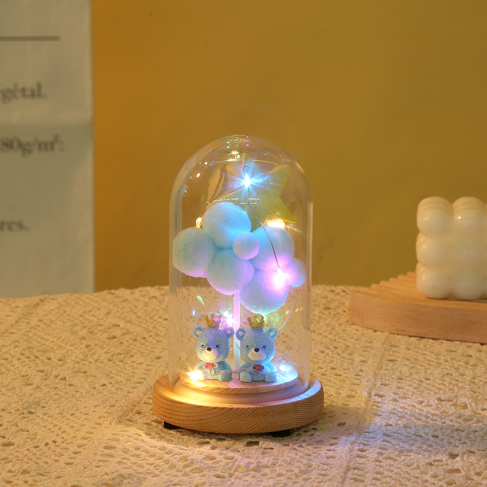 Fond de buche en verre Artisanat Lumières LED