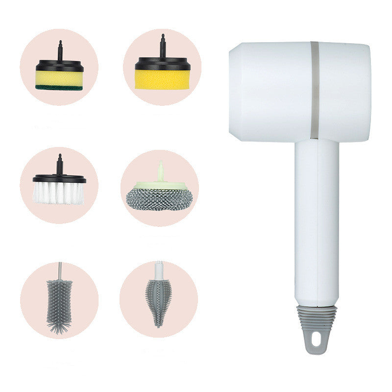 Brosse de nettoyage électrique brosse à vaisselle automatique sans fil